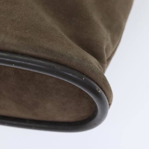 GUCCI Shoulder Bag Suede Brown Gold 002 2853 0465 0 Auth bs18498 - Picture 11 of 16